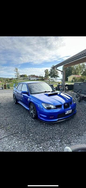 Blå Begagnad 2006 Subaru Impreza Sedan | 250 000 kr - Bild 1/4