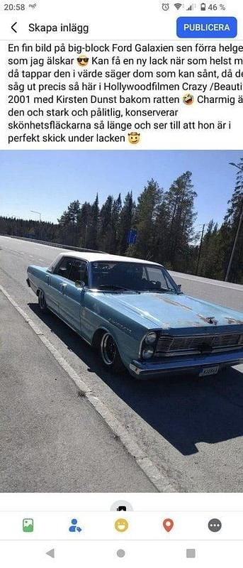 Begagnad 1965 Ford Galaxie Sedan | 89 000 kr - Bild 1/4