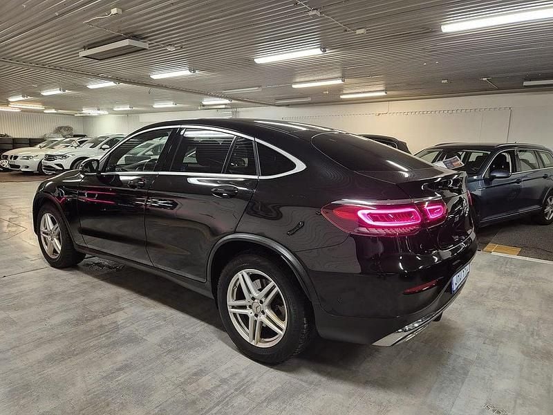 Begagnad Mercedes GLC220 AMG line 194 HK (142 kW) 2019 Svart Sportkupé