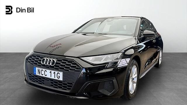 Brilliantsvart Begagnad 2022 Audi A3 Proline | 249 000 kr (Marknadspris) - Bild 1/4