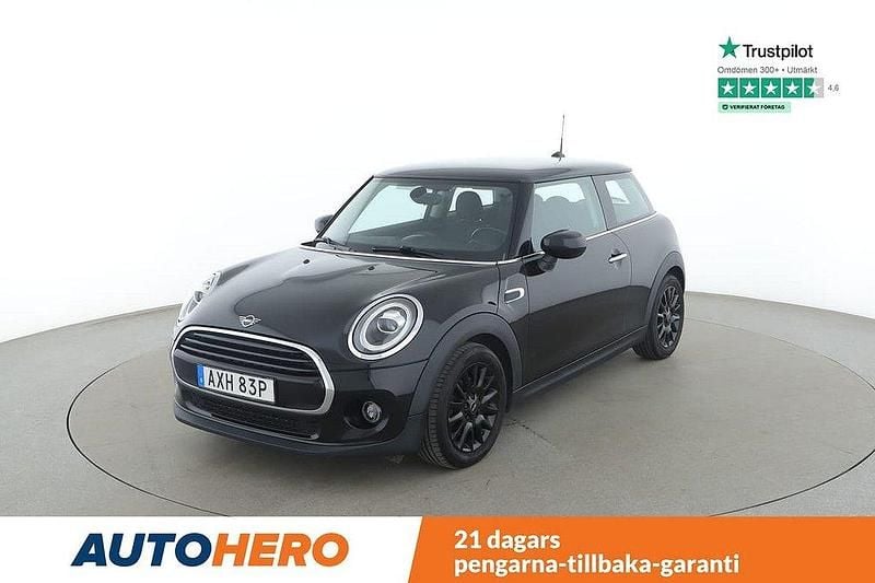 Svart Begagnad 2020 Mini Cooper Pepper Halvkombi | 169 000 kr (Bra pris) - Bild 1/4