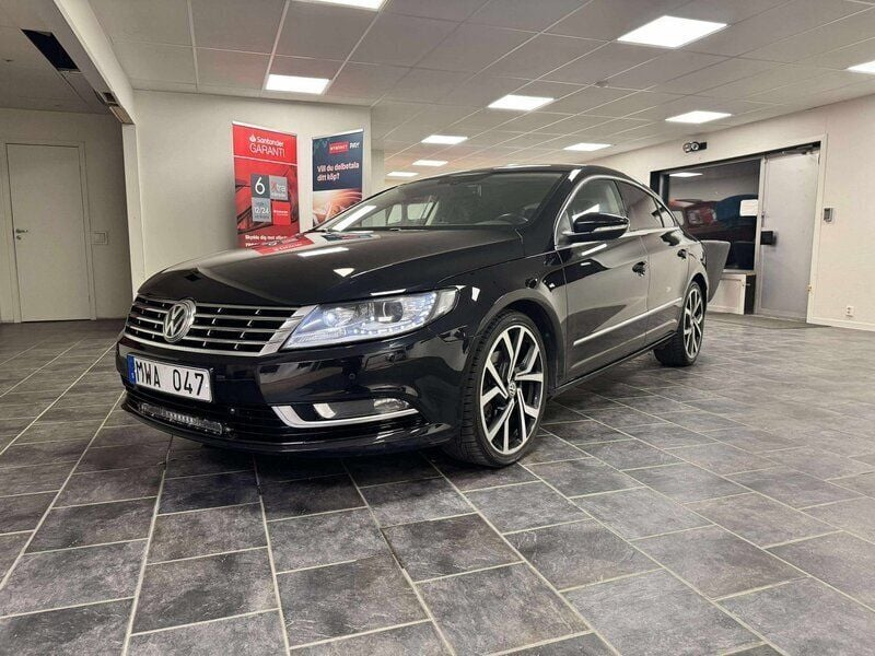 Svart Begagnad 2012 VW CC Exclusive Sedan | 104 700 kr - Bild 1/4