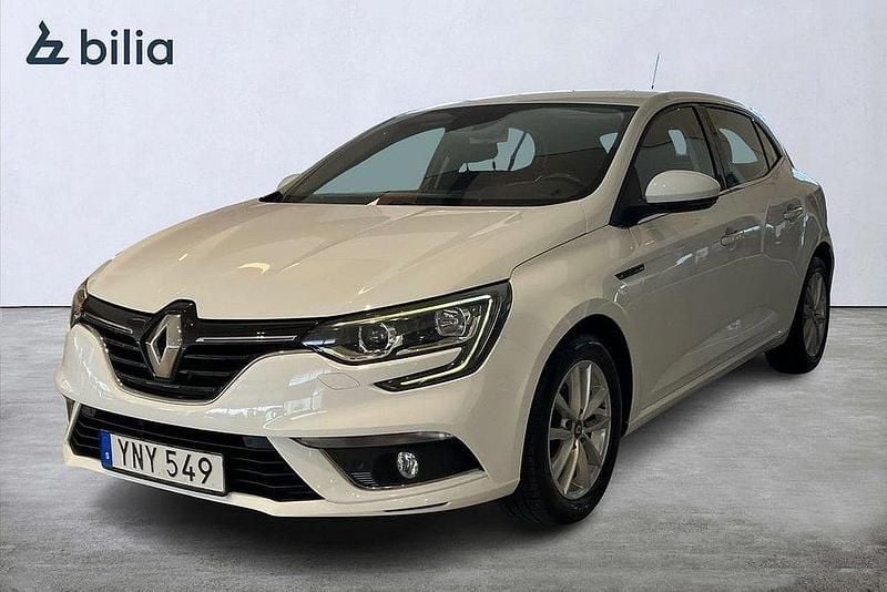 Vit Begagnad 2018 Renault Mégane IV Zen Halvkombi | 144 900 kr (Marknadspris) - Bild 1/3