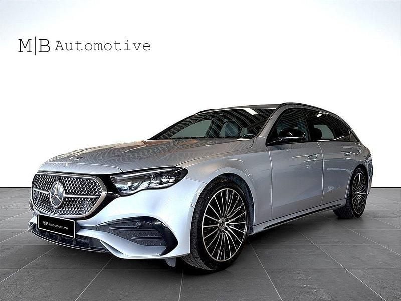 Silver Begagnad 2024 Mercedes E300 AMG Line Premium Kombi | 619 900 kr (Lite dyr) - Bild 1/4