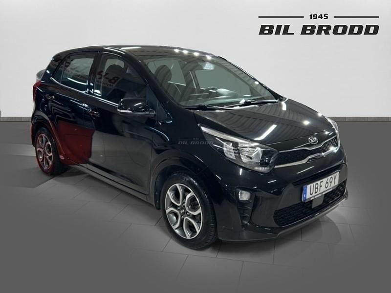 Begagnad Kia Picanto Advance 68 HK (50 kW) 2019 Svart Halvkombi