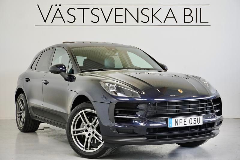 Blå Begagnad 2019 Porsche Macan S SUV | 459 000 kr (Marknadspris) - Bild 1/4