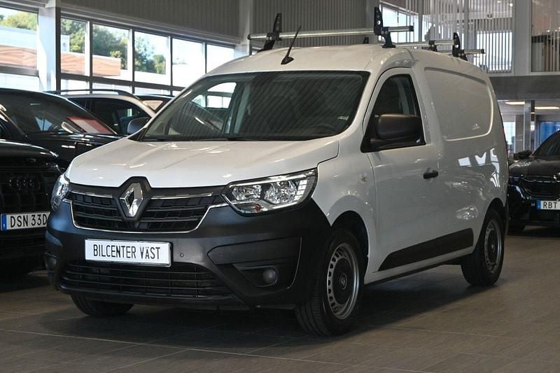 Vit Begagnad 2021 Renault Kangoo Minibuss | 139 000 kr (Marknadspris) - Bild 1/4