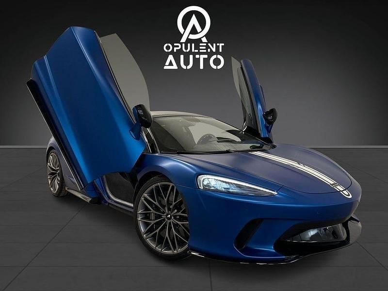 Begagnad McLaren GT 620 HK (456 kW) 2023 Blå Sportkupé