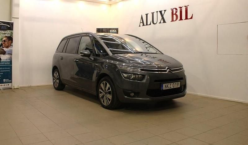 Grå Begagnad 2014 Citroën Grand C4 Picasso Minibuss | 89 900 kr (Marknadspris) - Bild 1/4