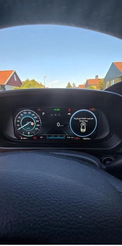 Blå Begagnad 2021 Hyundai i20 Advanced Halvkombi | 160 000 kr - Bild 1/4