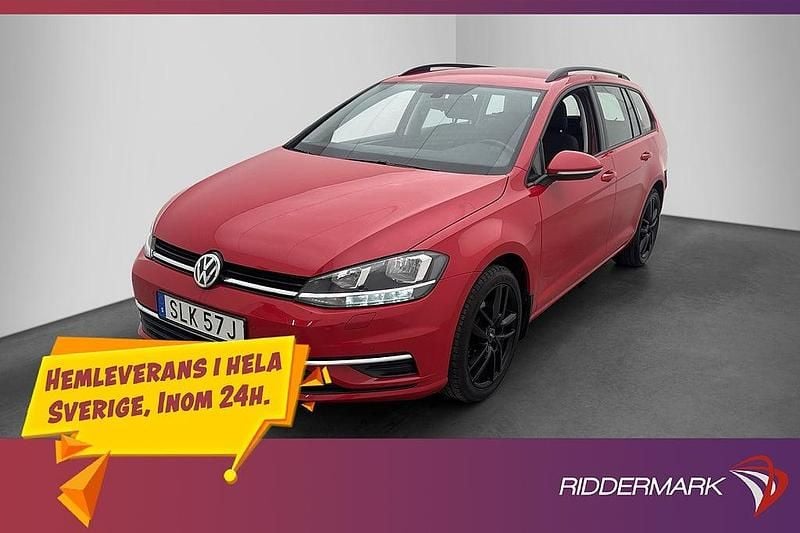 Begagnad VW Golf VIII 116 HK (85 kW) 2019 Röd Kombi