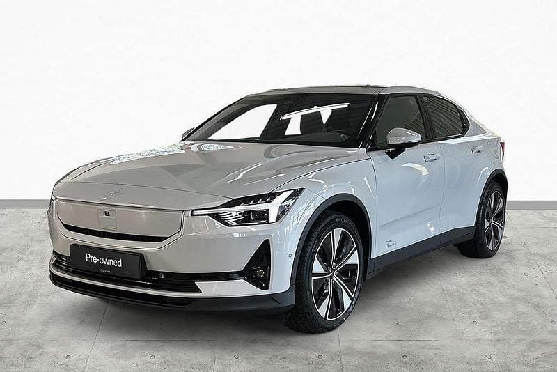 Silver Begagnad 2023 Polestar 2 Long Range Dual motor Sedan | 509 900 kr (Marknadspris) - Bild 1/3