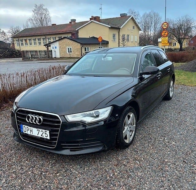 Svart Begagnad 2013 Audi A6 Kombi | 80 000 kr (Bra pris) - Bild 1/4