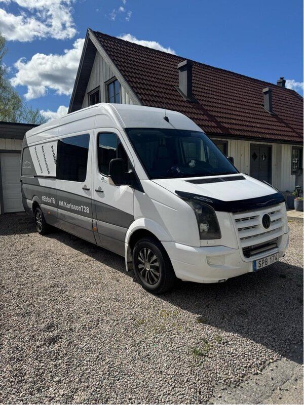 Vit Begagnad 2009 VW Crafter Van | 150 000 kr - Bild 1/4