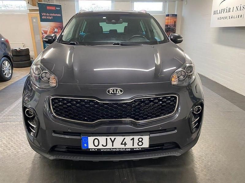 Begagnad Kia Sportage Advance 141 HK (103 kW) 2017 Grå SUV