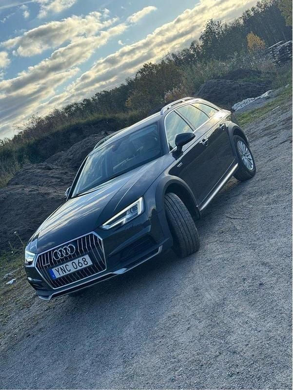 Grå Begagnad 2018 Audi A4 Allroad Proline Kombi | 179 999 kr (Bra pris) - Bild 1/4