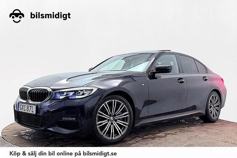 Svart Begagnad 2020 BMW 330 M Sport Sedan | 379 900 kr (Lite dyr) - Bild 1/3
