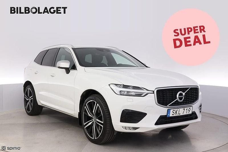 Vit Begagnad 2018 Volvo XC60 R-Design SUV | 369 500 kr (Marknadspris) - Bild 1/4