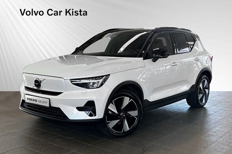 Silver Begagnad 2023 Volvo XC40 Single Motor Extended Range SUV | 414 900 kr - Bild 1/2
