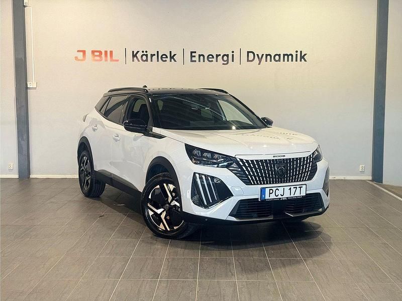 Vit Begagnad 2024 Peugeot 2008 GTi SUV | 269 900 kr (Marknadspris) - Bild 1/4