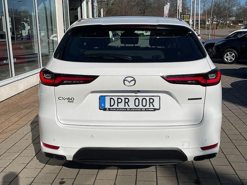 Begagnad Mazda CX-60 Homura-Line 326 HK (239 kW) 2023 Vit SUV