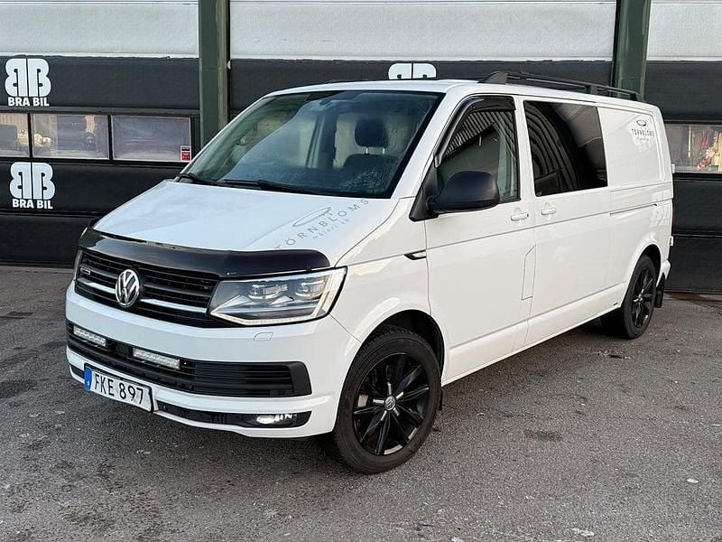 Vit Begagnad 2018 VW T6 Van | 219 900 kr (Marknadspris) - Bild 1/4