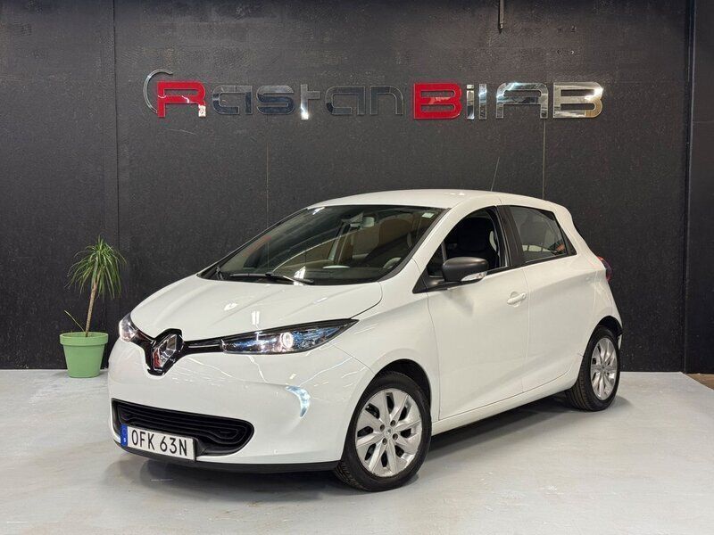 Vit Begagnad 2019 Renault Zoe Halvkombi | 100 000 kr (Marknadspris) - Bild 1/4