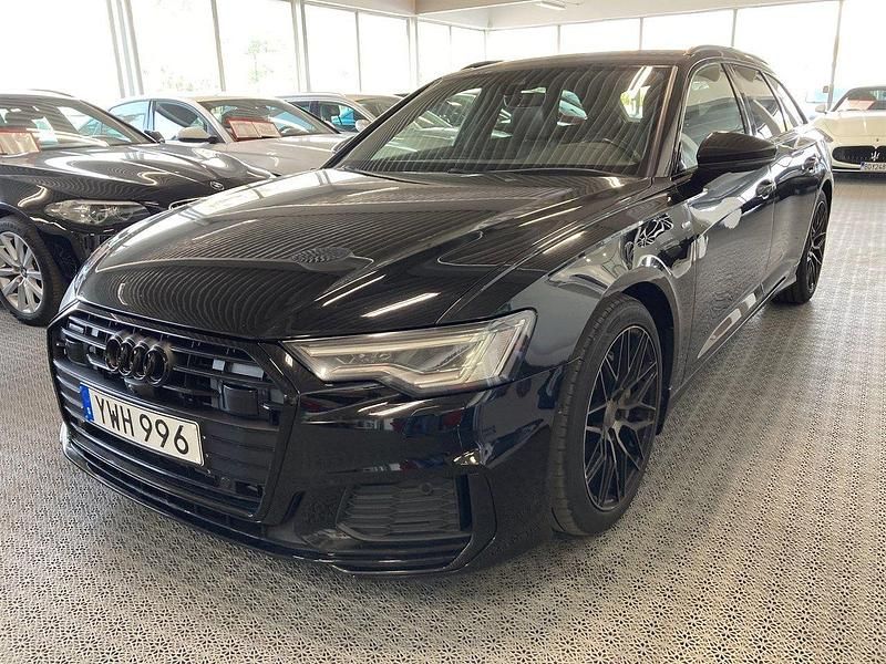 Svart Begagnad 2018 Audi A6 S-Line Kombi | 325 900 kr (Dyr) - Bild 1/4