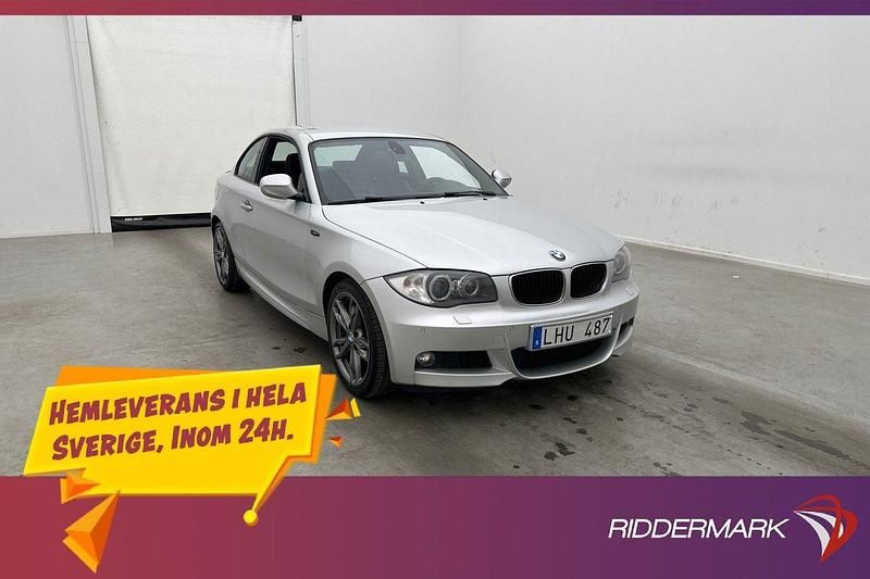 Ljusgrå (lgrå) Begagnad 2010 BMW 120 Coupé M Sport Sportkupé | 144 800 kr - Bild 1/3