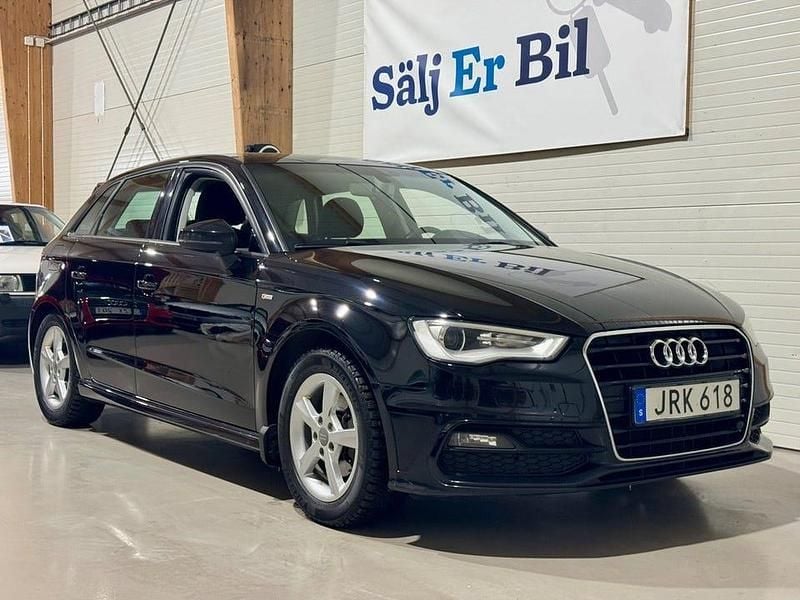 Svart Begagnad 2016 Audi A3 S-Line | 124 900 kr (Bra pris) - Bild 1/4