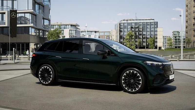 Ny Mercedes EQS580 Edition 400 kW (544 HK) 2025 Grön SUV