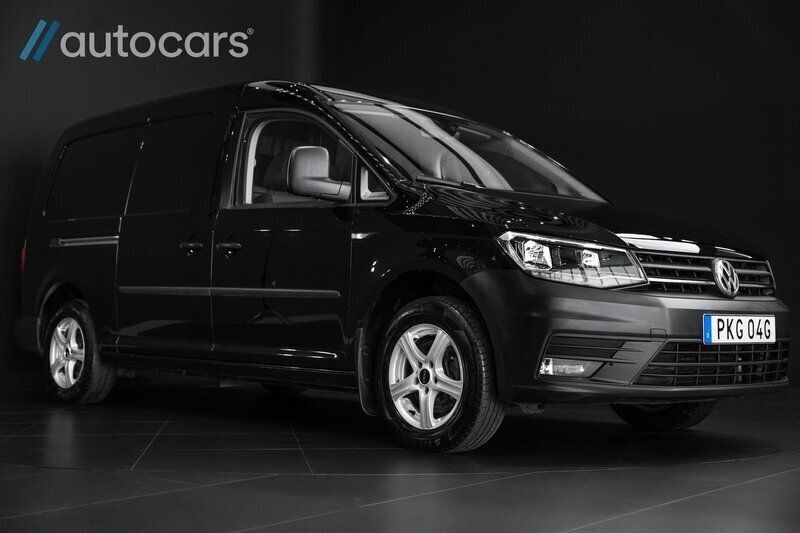 Svart Begagnad 2020 VW Caddy Maxi Minibuss | 298 750 kr - Bild 1/4
