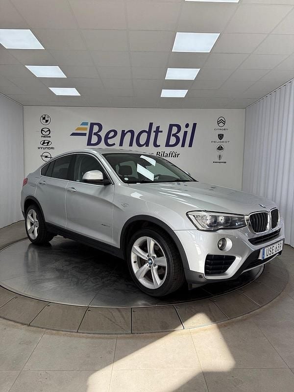 Silver Begagnad 2014 BMW X4 SUV | 209 500 kr (Bra pris) - Bild 1/4