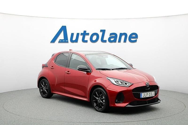 Röd Begagnad 2024 Mazda 2 Homura-Line Halvkombi | 279 900 kr (Marknadspris) - Bild 1/3