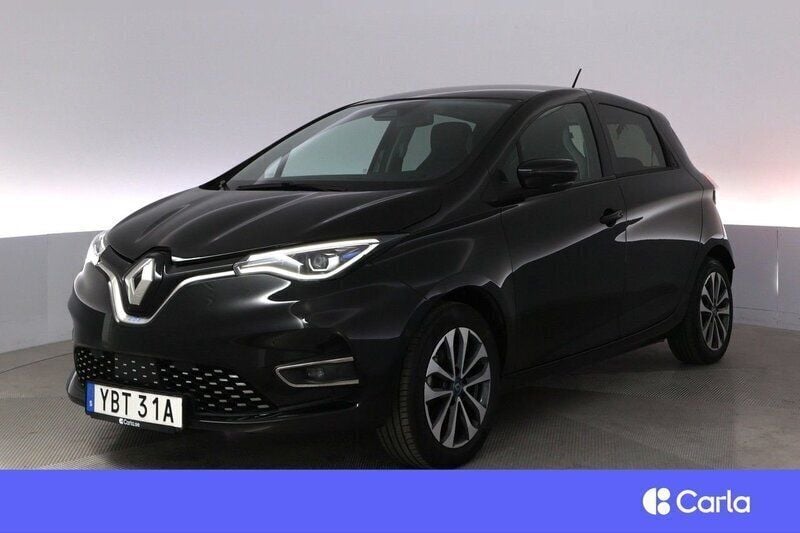 Svart Begagnad 2020 Renault Zoe Intens Halvkombi | 156 900 kr (Marknadspris) - Bild 1/4