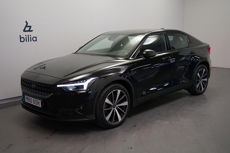 Svart Begagnad 2022 Polestar 2 Pilot Halvkombi | 274 500 kr (Bra pris) - Bild 1/3