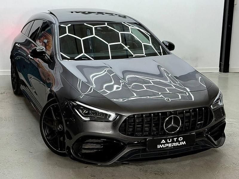 Begagnad Mercedes CLA45 AMG Shooting Brake AMG 422 HK (310 kW) 2023 Mörkgrå Kombi