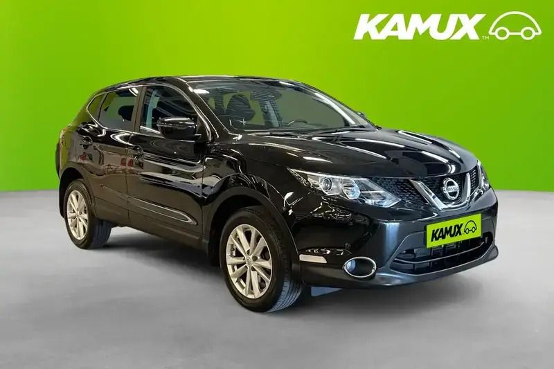 Svart Begagnad 2016 Nissan Qashqai SUV | 154 900 kr (Marknadspris) - Bild 1/4