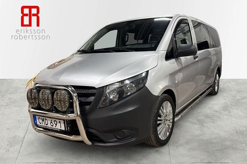 Silver Begagnad 2019 Mercedes Vito Minibuss | 349 900 kr - Bild 1/4