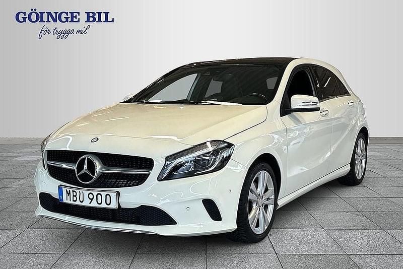 Vit Begagnad 2015 Mercedes A200 Halvkombi | 189 000 kr (Marknadspris) - Bild 1/3