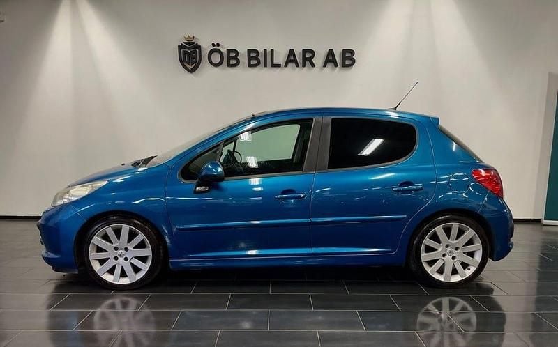 Begagnad Peugeot 207 GT 150 HK (110 kW) 2007 Blå Halvkombi