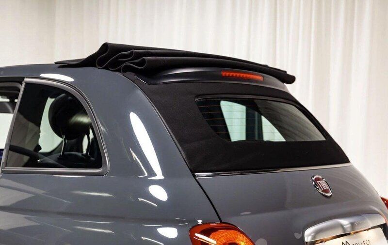 Grå Begagnad 2022 Fiat 500C Cab | 139 000 kr (Marknadspris) - Bild 1/4