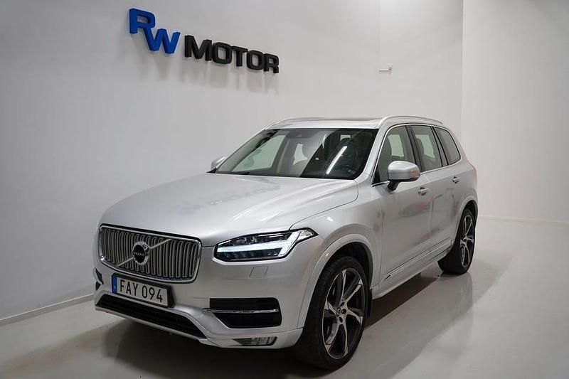 Begagnad Volvo XC90 Inscription 224 HK (164 kW) 2016 Silver SUV