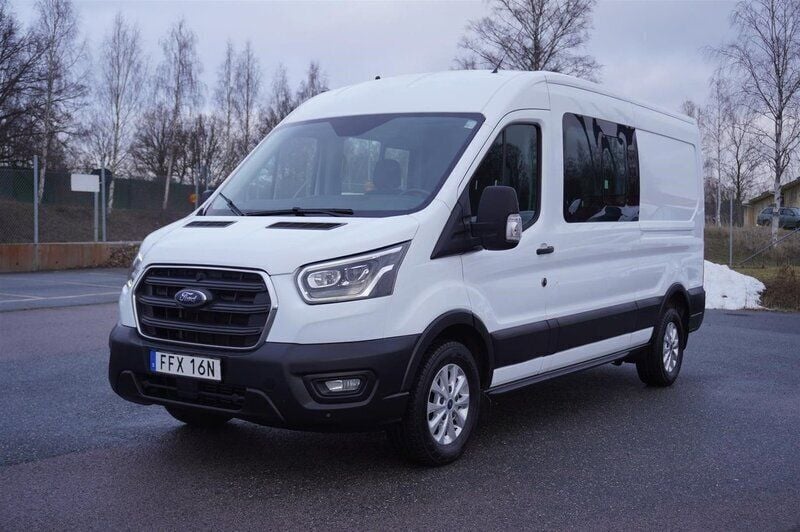 Vit Begagnad 2020 Ford Transit Van | 314 900 kr (Lite dyr) - Bild 1/4