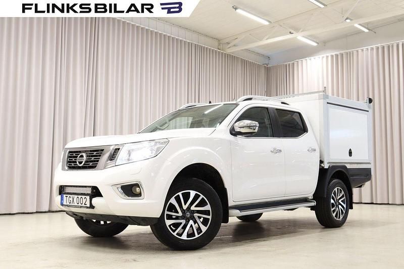 Vit Begagnad 2019 Nissan Navara Tekna Pickup | 409 900 kr (Dyr) - Bild 1/4