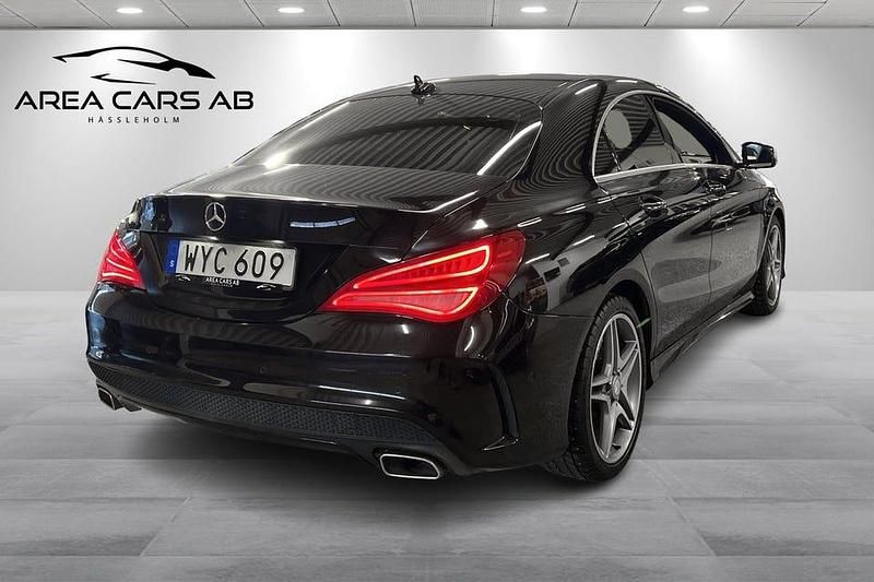 Begagnad Mercedes CLA200 AMG 156 HK (114 kW) 2014 Svart Sportkupé