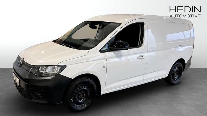 Vit Begagnad 2023 VW Caddy Maxi Minibuss | 289 900 kr (Marknadspris) - Bild 1/4