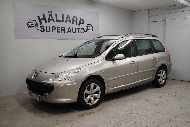 Grå Begagnad 2006 Peugeot 307 Kombi | 19 900 kr (Marknadspris) - Bild 1/4