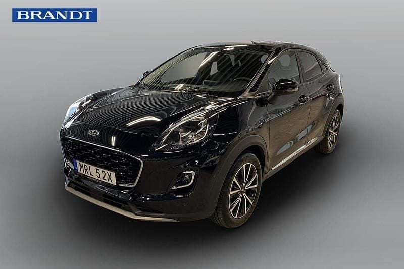 Svart Begagnad 2022 Ford Puma Titanium SUV | 189 900 kr (Bra pris) - Bild 1/4