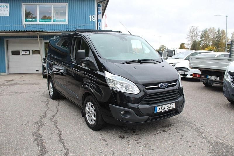 Svart Begagnad 2014 Ford Transit Custom Van | 85 000 kr (Lite dyr) - Bild 1/4